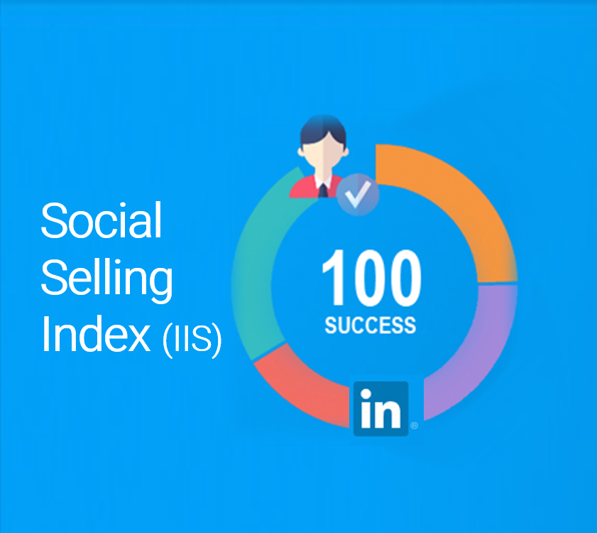 an image showing a graph of the social seling index