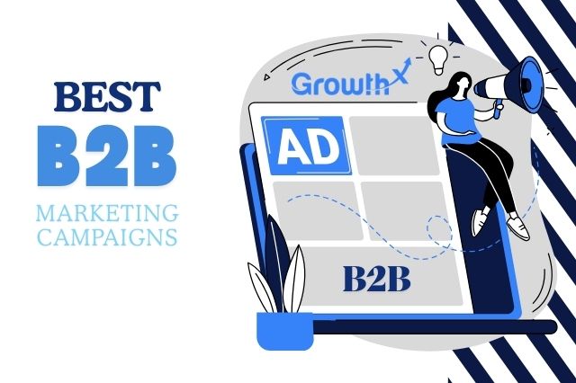 A VISUAL representing a b2b marketing campaign